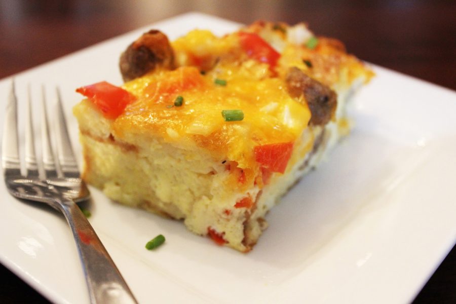 English Muffin Breakfast Bake