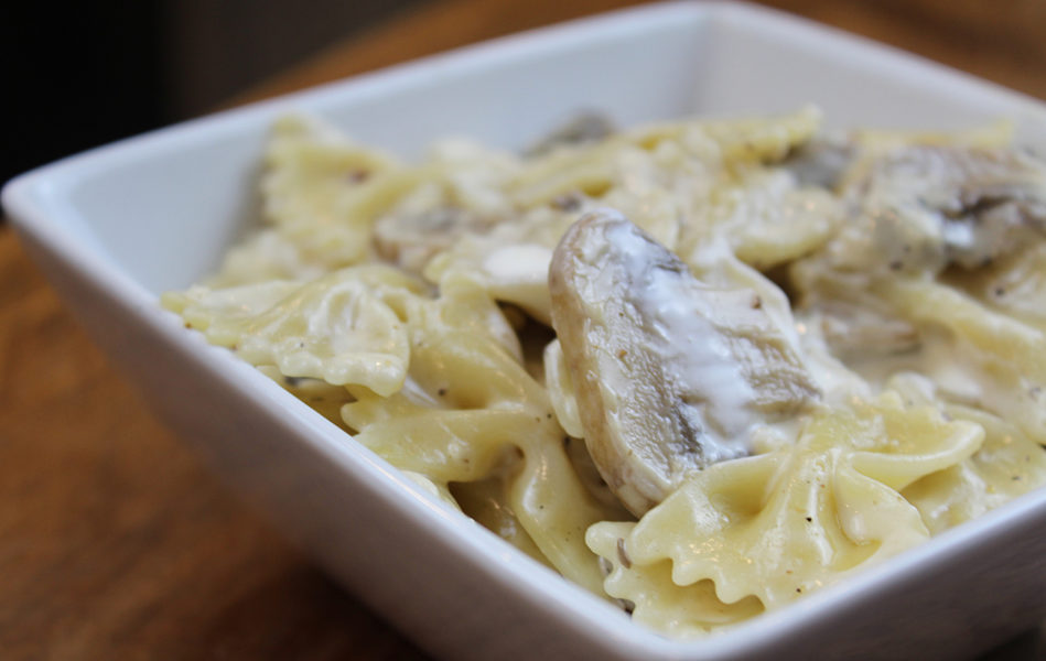 Mushroom Farfalle