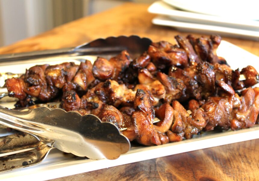 Teriyaki Chicken Skewers
